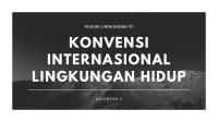 Lingkungan 6 Konvensi Internasional Lingkungan Hidup