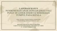 LK - Kasus Pembunuhan Anak - Festiana Amalia Muhlis 1102017091