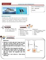 LKPD Hukum Archimedes