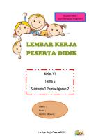 LKPD Kelas 6 Tema 5