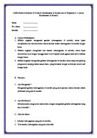 LKPD Kelas II Semester II Tema 8 [PDF]