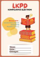 LKPD Konfigurasi ELektron Model Discovery Learning [PDF]