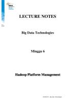 LN06-Hadoop Platform Management