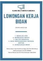 Loker Bidan