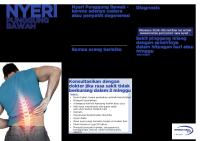 LowBackPain - A4 Leaflet - Bahasa