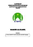 LPJ Pembangunan Masjid Al-Kamil [PDF]