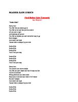 Maher Zain Lyrics