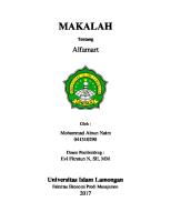 Makalah Alfamart