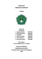 Makalah Atensi - Kelompok [PDF]