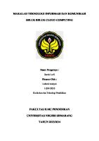 Makalah Cloud Computing [PDF]