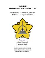 Makalah CV