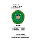 Makalah e Bisnis Supply Chain Management [PDF]