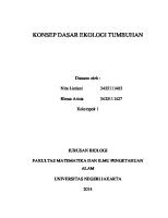 Makalah Ekologi Tumbuhan (Kel. 1)