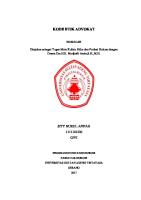 MAKALAH ETIKA DAN PROFESI - Etika Profesi Advokat - Revisi [PDF]