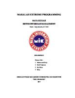 Makalah Extreme Programming (Sim)