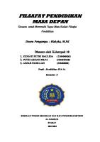 Makalah Filsafat Pendidikan Masa Depan