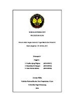 MAKALAH FISIKA INTI PELURUHAN ALFA. Disusun Dalam Rangka Memenuhi Tugas Mata Kuliah Fisika Inti. Dosen Pengampu - Dr. Sutikno, M.T.