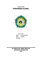 MAKALAH FISIKA Pemanasan Global [PDF]