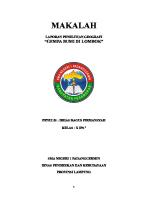 Makalah Gempa Dan Tsunami Lombok