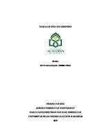 Makalah Gizi Dan Ekonomi [PDF]