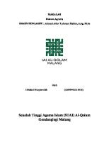 Makalah Hukum Agraria 1 [PDF]