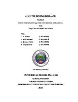 Makalah k3 Alat Pelindung Diri