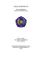 Makalah KB Implant [PDF]