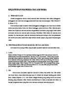 Makalah Kejatuhan Manusia Dalam Dosa [PDF]