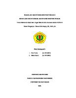 Makalah Kelompok 2-Regulasi Dan Standar Akuntansi Sektor Publik [PDF]