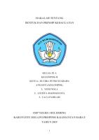 Makalah Kelompok 2 Tentang Bentuk Dan Prinsip Kedaulatan [PDF]