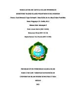 Makalah Kelompok 5 Isu Aktual Pendidikan Pai 4-1 [PDF]