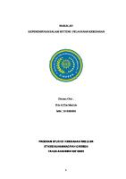 Makalah Kepemimpinan Dalam Setting Pelayanan Kebidanan Dita Alifhia.M [PDF]