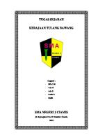 Makalah Kerajaan Tulang Bawang