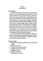 Makalah Keunggulan Dan Keterbatasan Ruang Dalam Permintaan, Penawaran Dalam Teknologi [PDF]