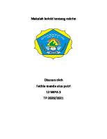 Makalah Koloid Tentang Eskrim [PDF]