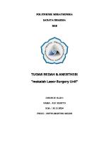 Makalah Laser Surgery Unit [PDF]