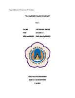 Makalah Manajemen Bank Syariah - MNJ Perbankan [PDF]