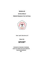 Makalah Manajemen User and Group [PDF]