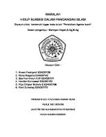 Makalah Manusia Dan Kehidupan [PDF]