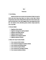 Makalah Melasma [PDF]