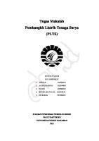 Makalah Pembangkit Listrik Tenaga Surya (Pte s1) [PDF]