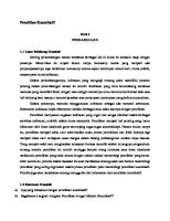 Makalah Penelitian Kuantitatif [PDF]