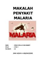 Makalah Penyakit Malaria