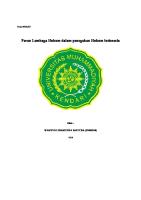 Makalah Peran Lembaga Dalam Penegekan Hukum Dindonesia, Wahyudi Pramudya Saputra