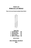 Makalah Pergaulan Bebas [PDF]