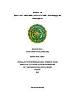 Makalah Perlunya Perubahan Paradigma [PDF]