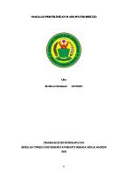 Makalah Pertolongan Di Air (Water Rescue) : Oleh Berliana Crishmawati 201702057 [PDF]