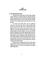 Makalah Sejarah Pemikiran Ekonomi Islam Pada Masa Rasulullah Saw