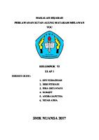 MAKALAH Sejarah Perlawanan Sultan Agung Mataram Melawan Voc Perbaikan [PDF]