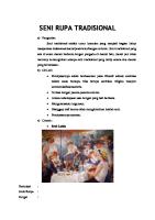 Makalah Seni Rupa Tradisional Modern Kontemporer [PDF]